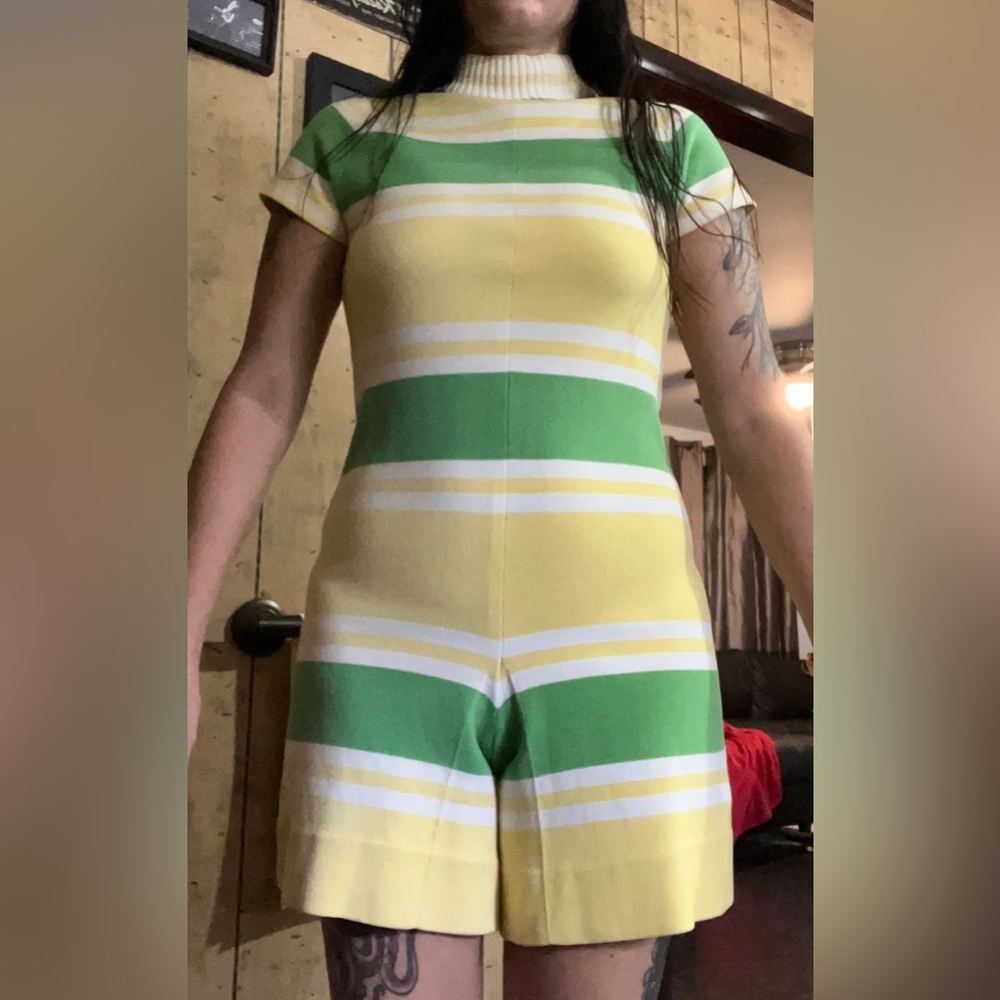 Vintage shorts jumper/romper